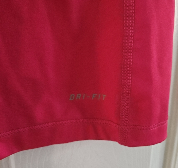 Nike Dri Fit Raspberry Pink Tank Top with Racerback Design Size XL - Picture 3 of 5